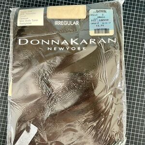 Donna Karan tights, pantyhose, vintage.NWT, size small,mini body toner pantyhose